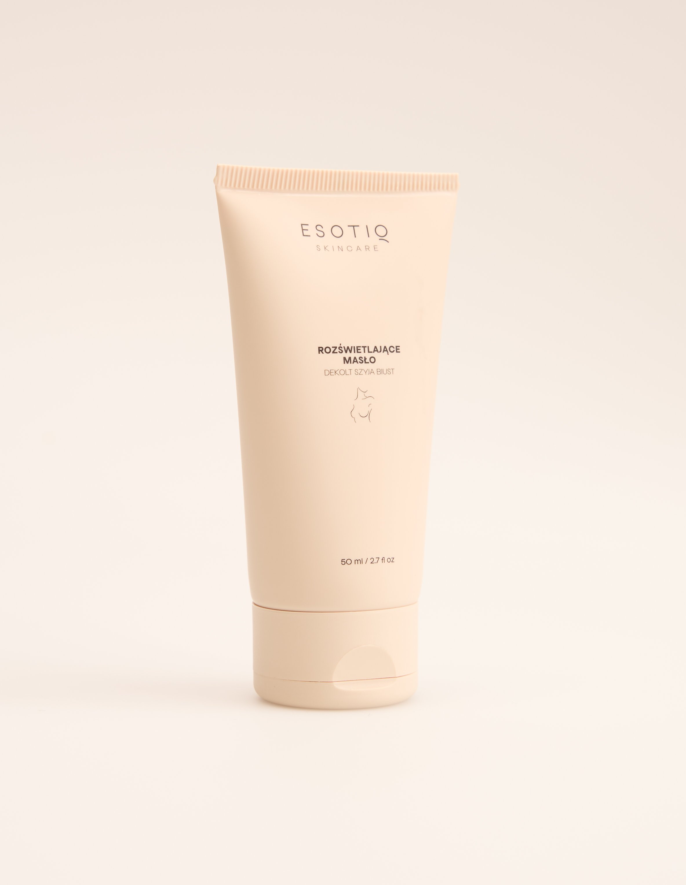 Rozświetlające masełko do dekoltu ze złotymi drobinkami 50 ml 1