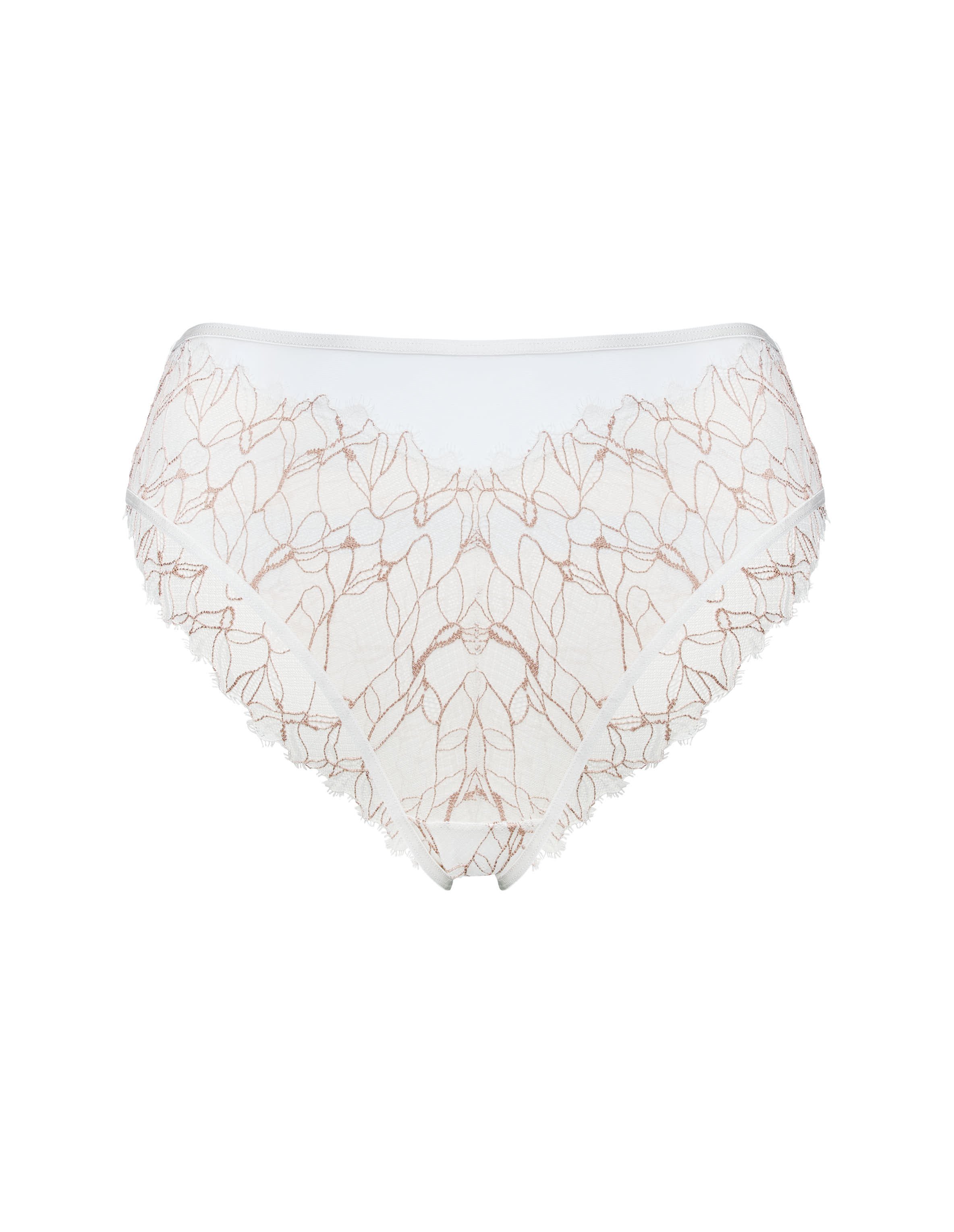 High-Waisted Panties C'mon - cream