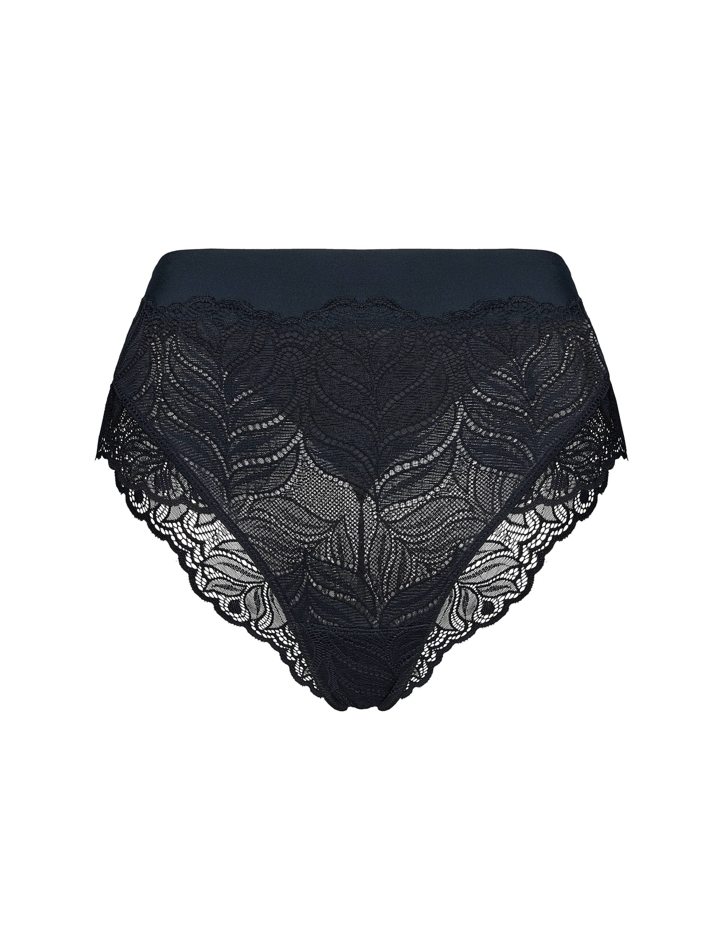 High-Waisted AURORA Briefs with Decorative Accent