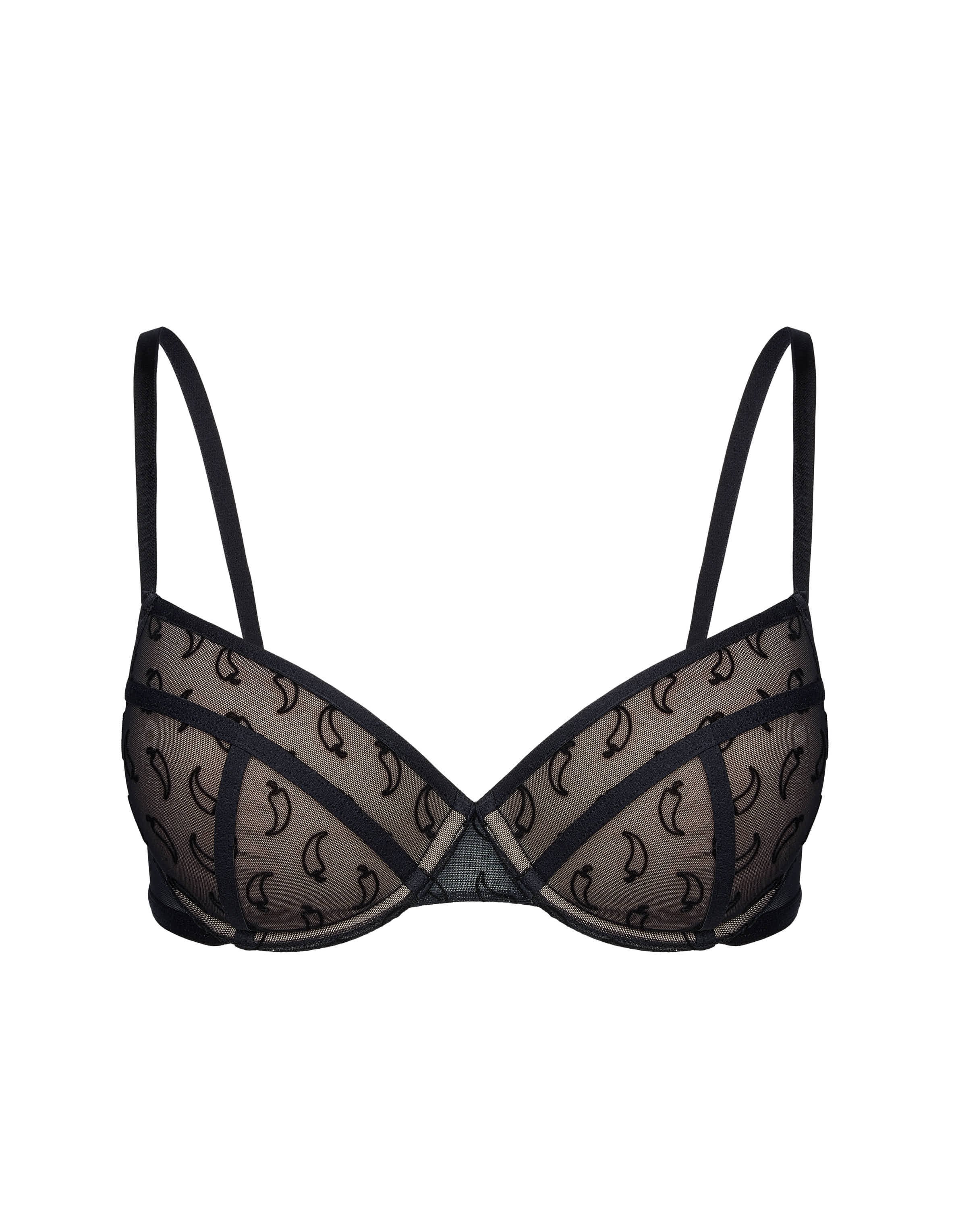 Bloovii Too Hot Push-Up Bra - Black