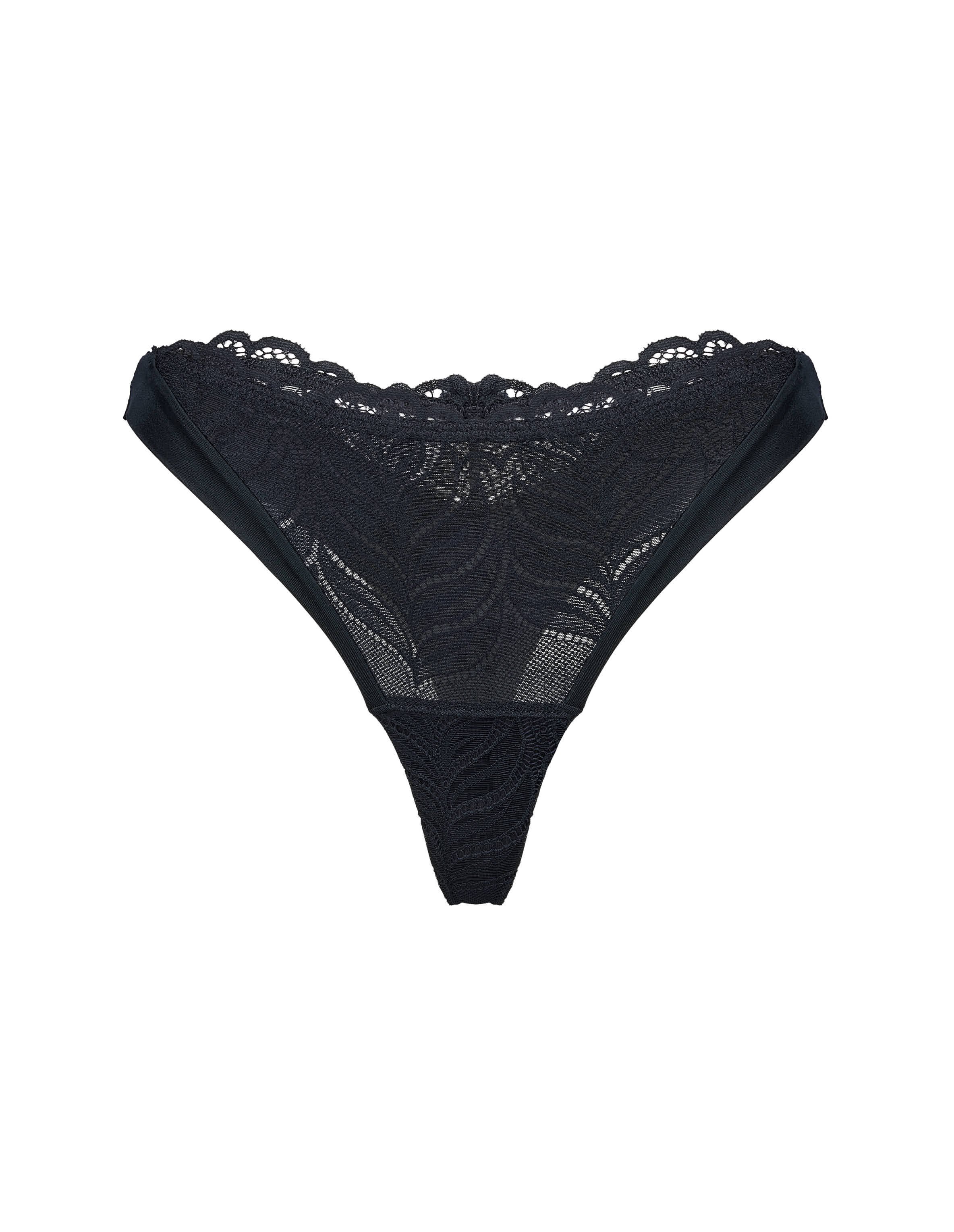 Aurora Thongs - Black