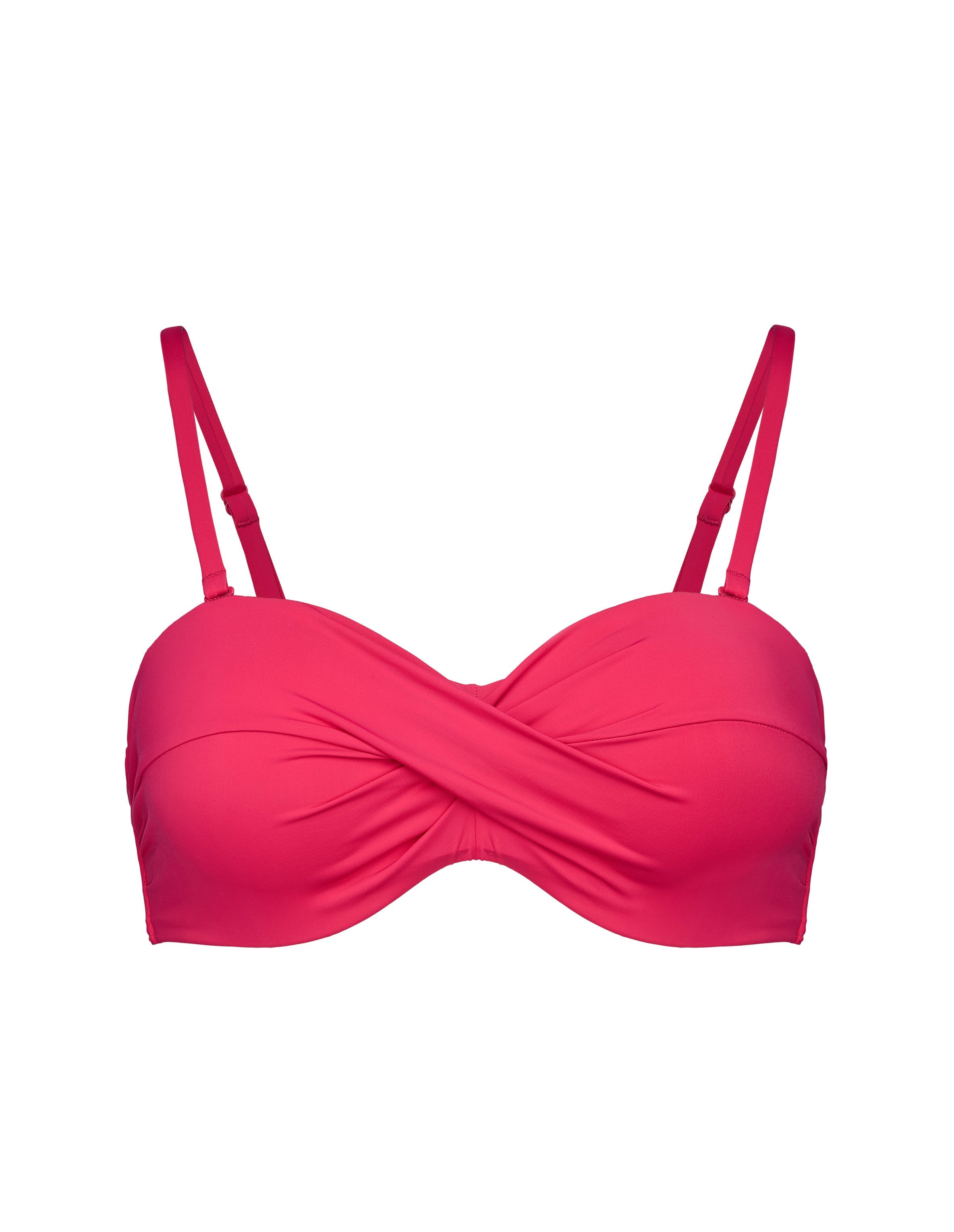 Push-Up Bikini Top Base - pink