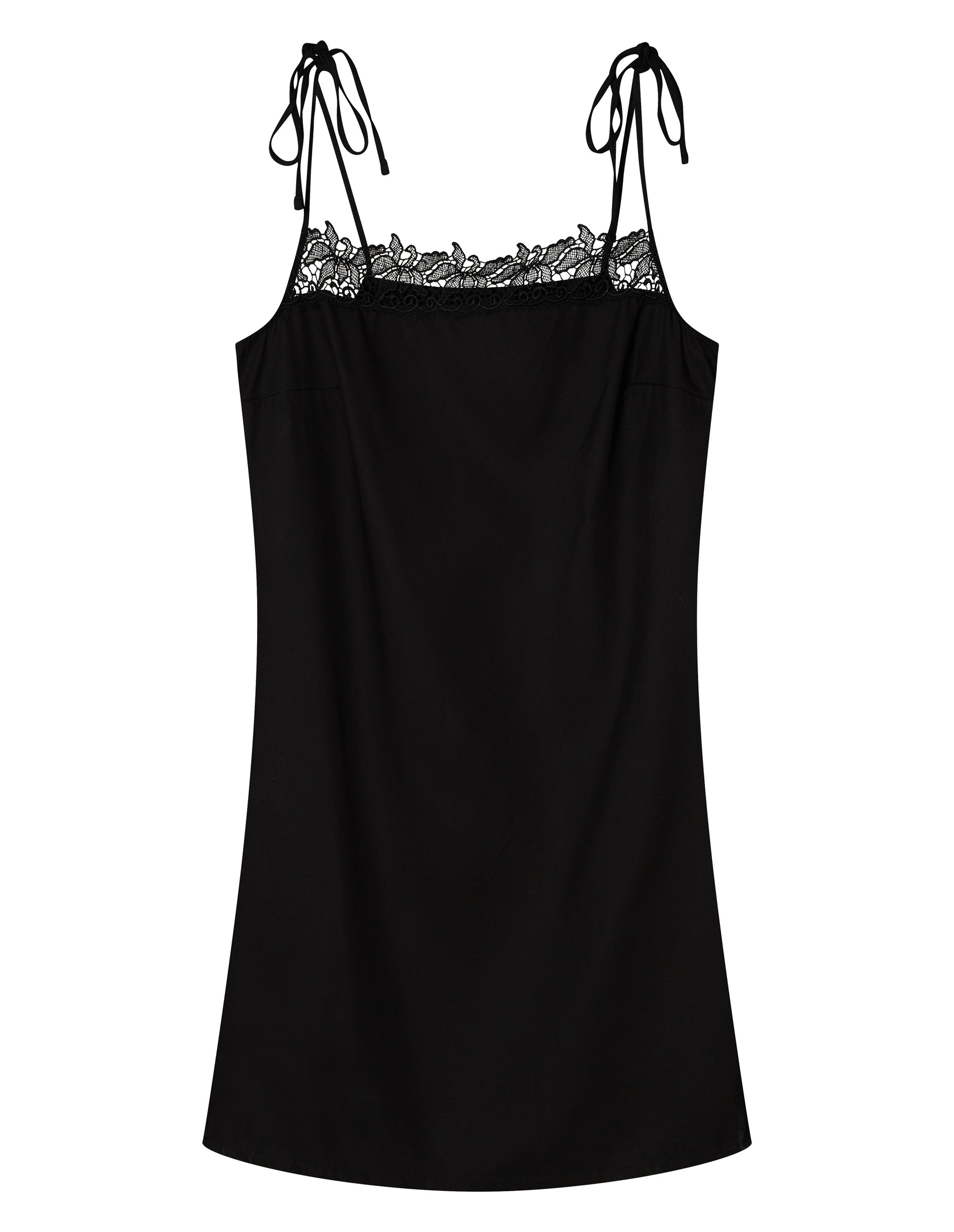 Amethyst Nightgown - Black