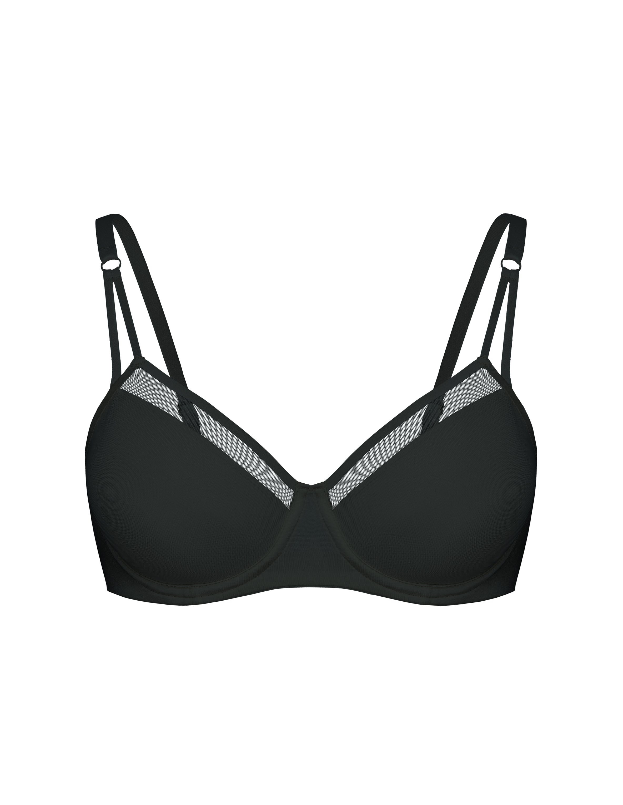Biustonosz push-up Essential - czarny