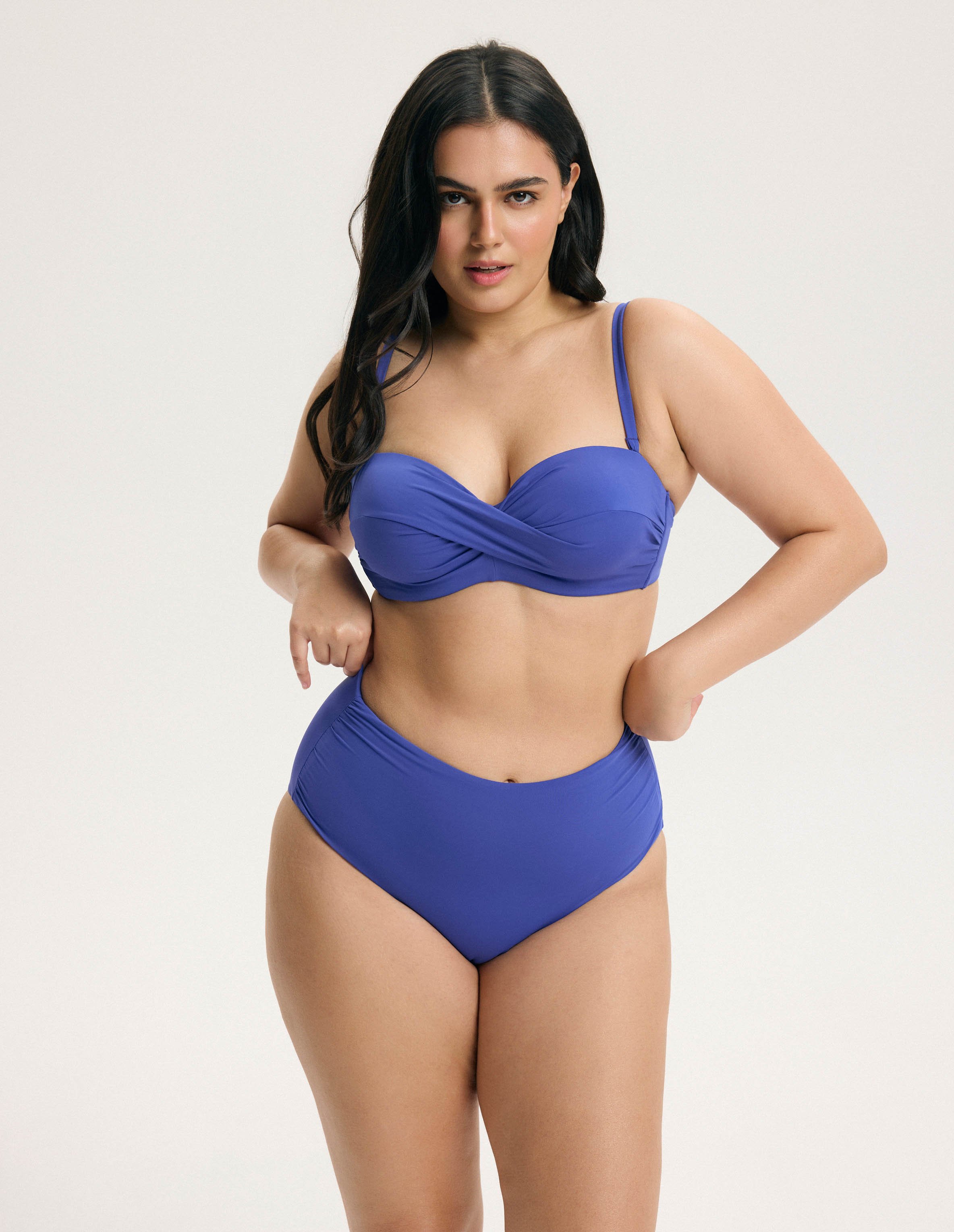 Bandeau Bikini Top for Larger Bust Base 1