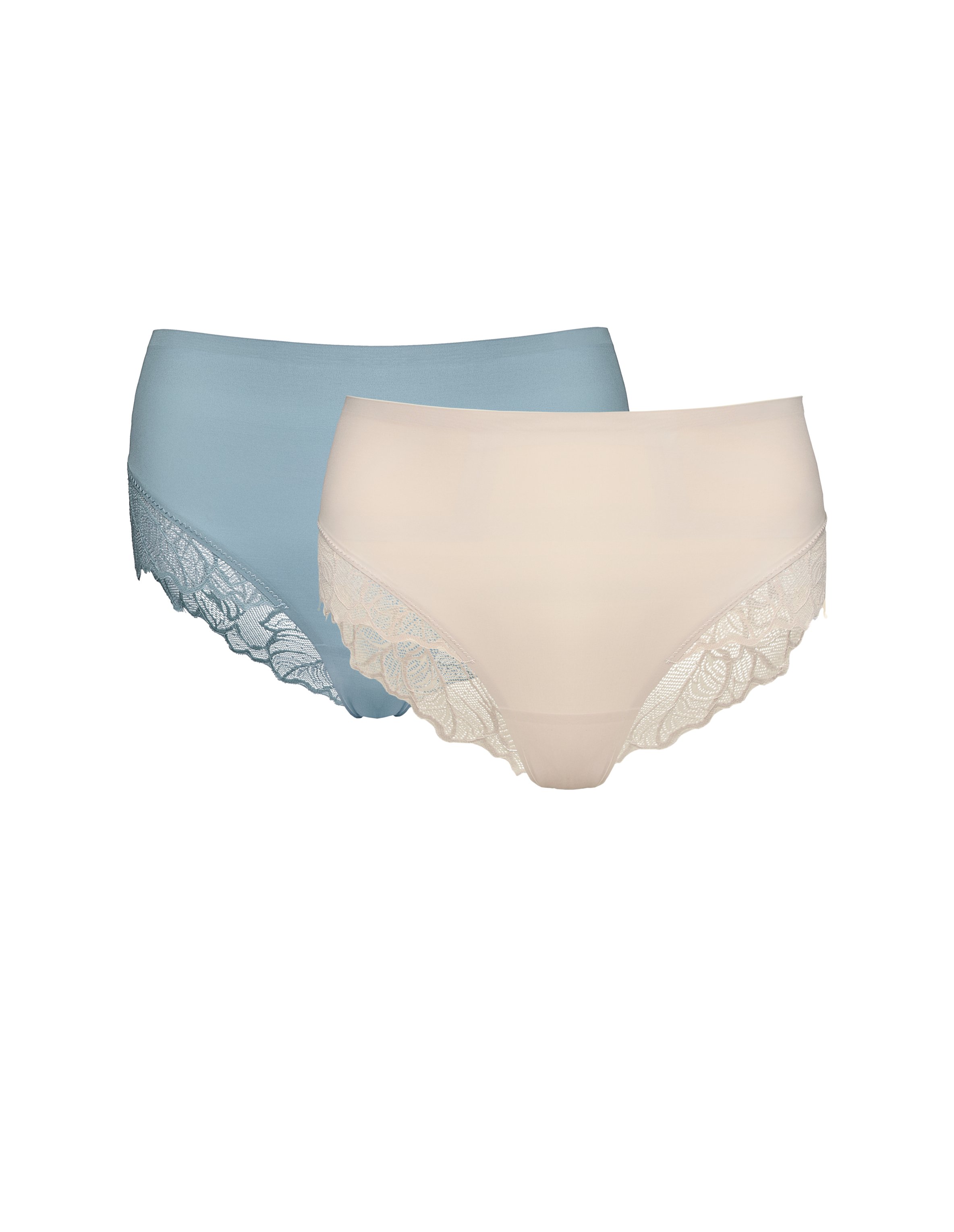 High-Waisted Pansy Panties - Multi