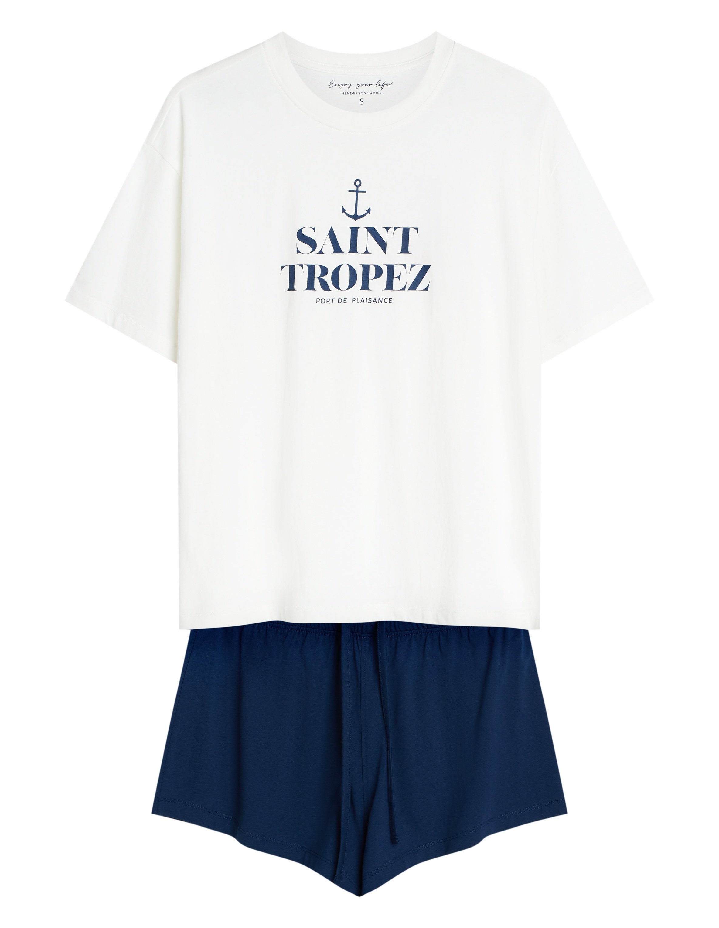 Esaina Pajamas - White