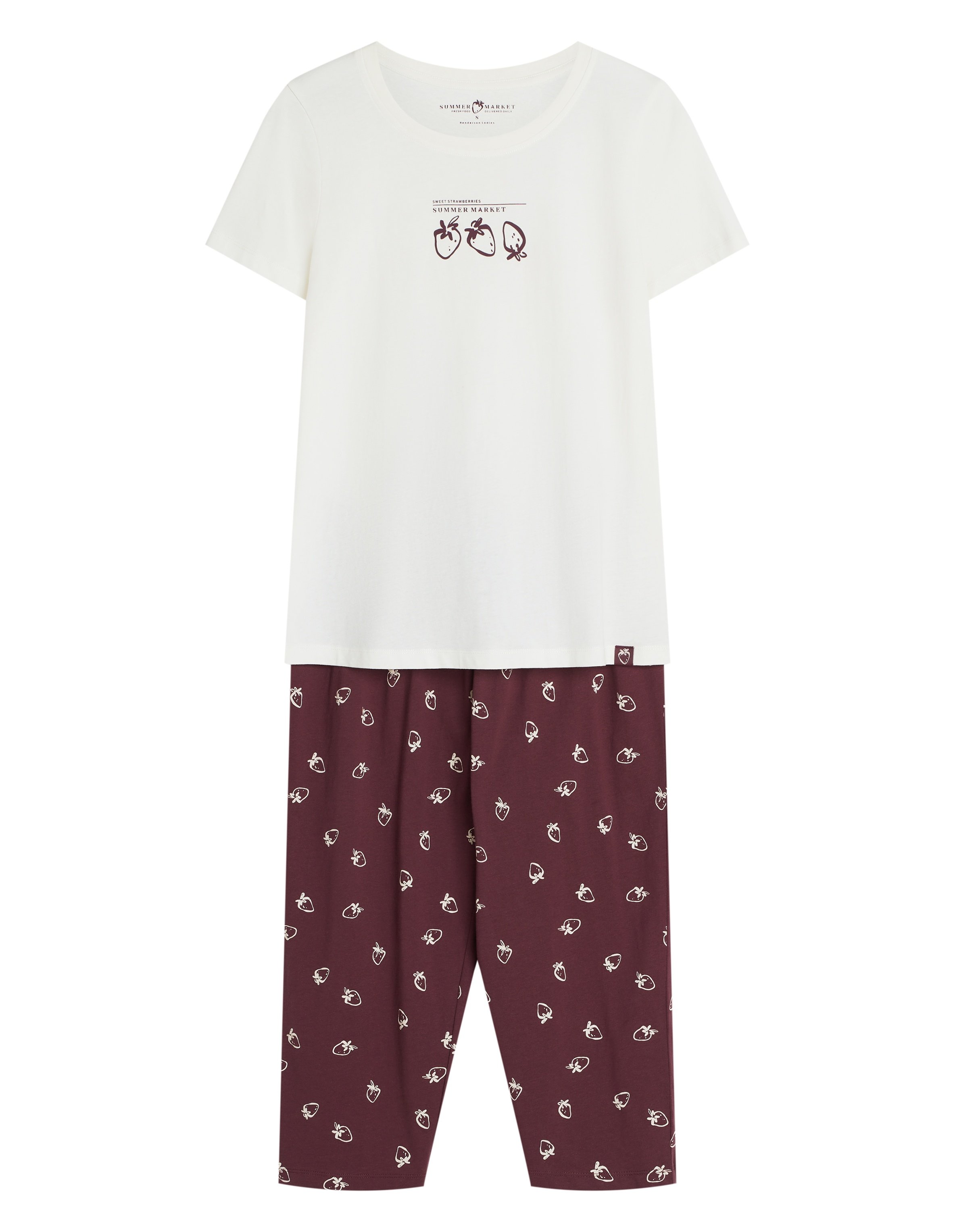 Evika Pajamas - cream