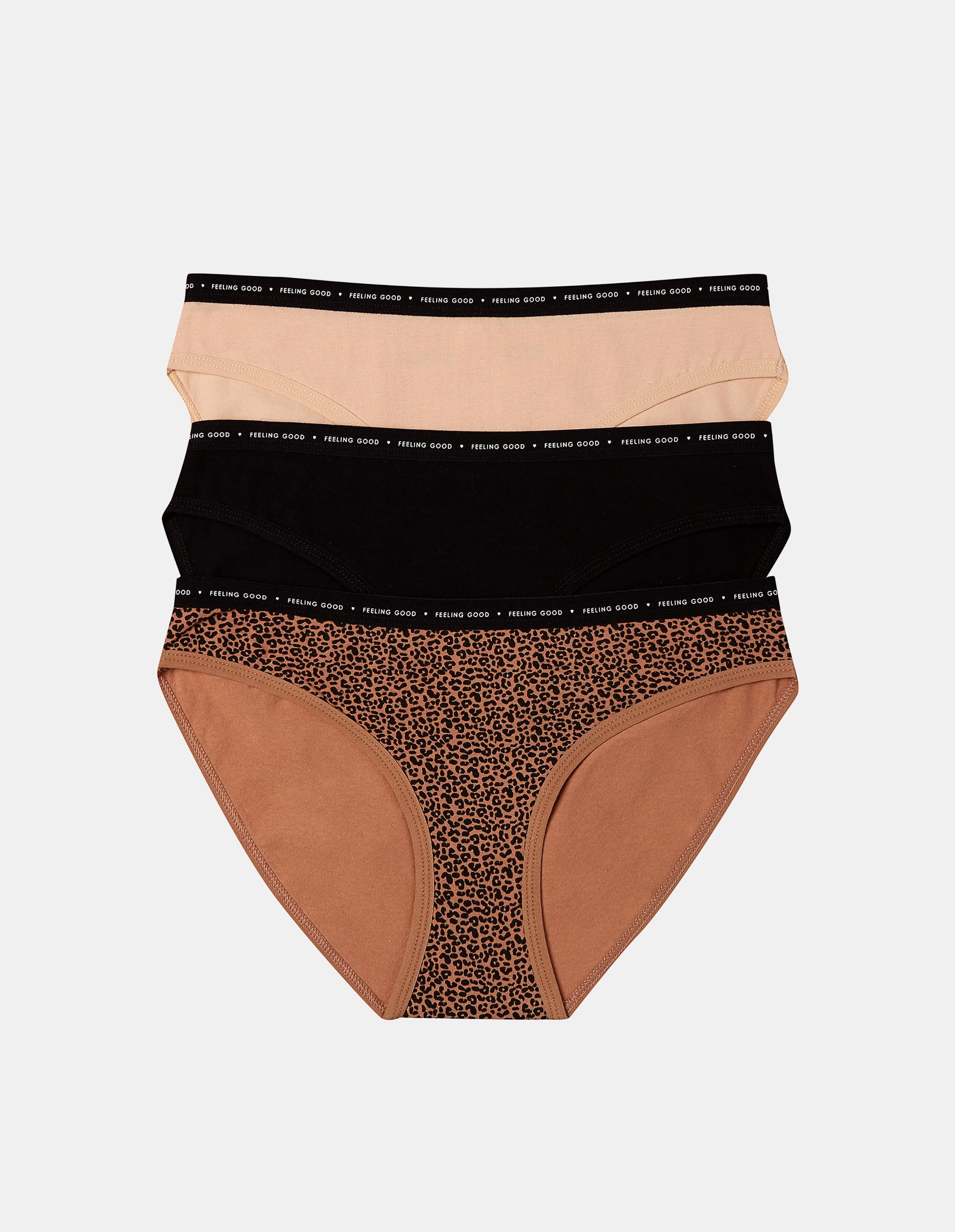 Slip Mi-Mi 3-pak - Beige