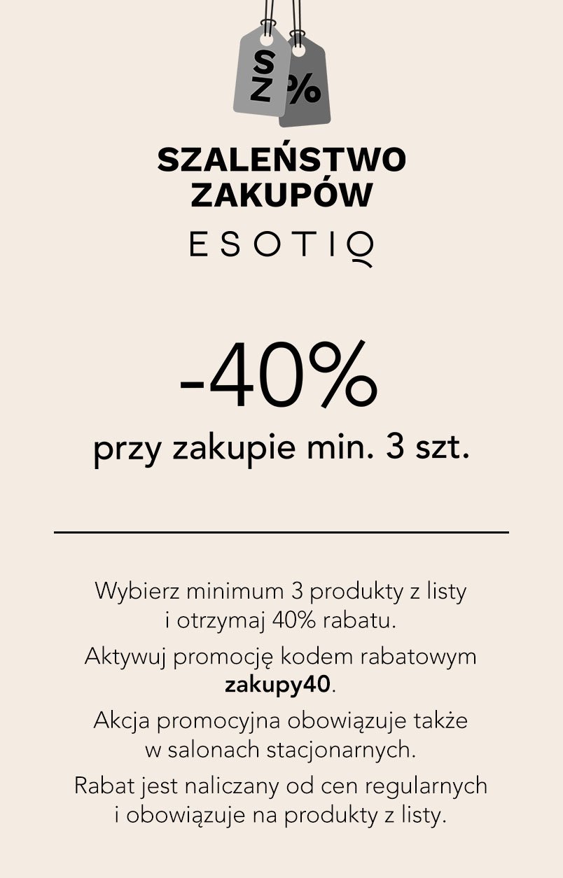 ESOTIQ PL PRZEKŁADKA MAŁA szalenstwo -40% min 3 szt