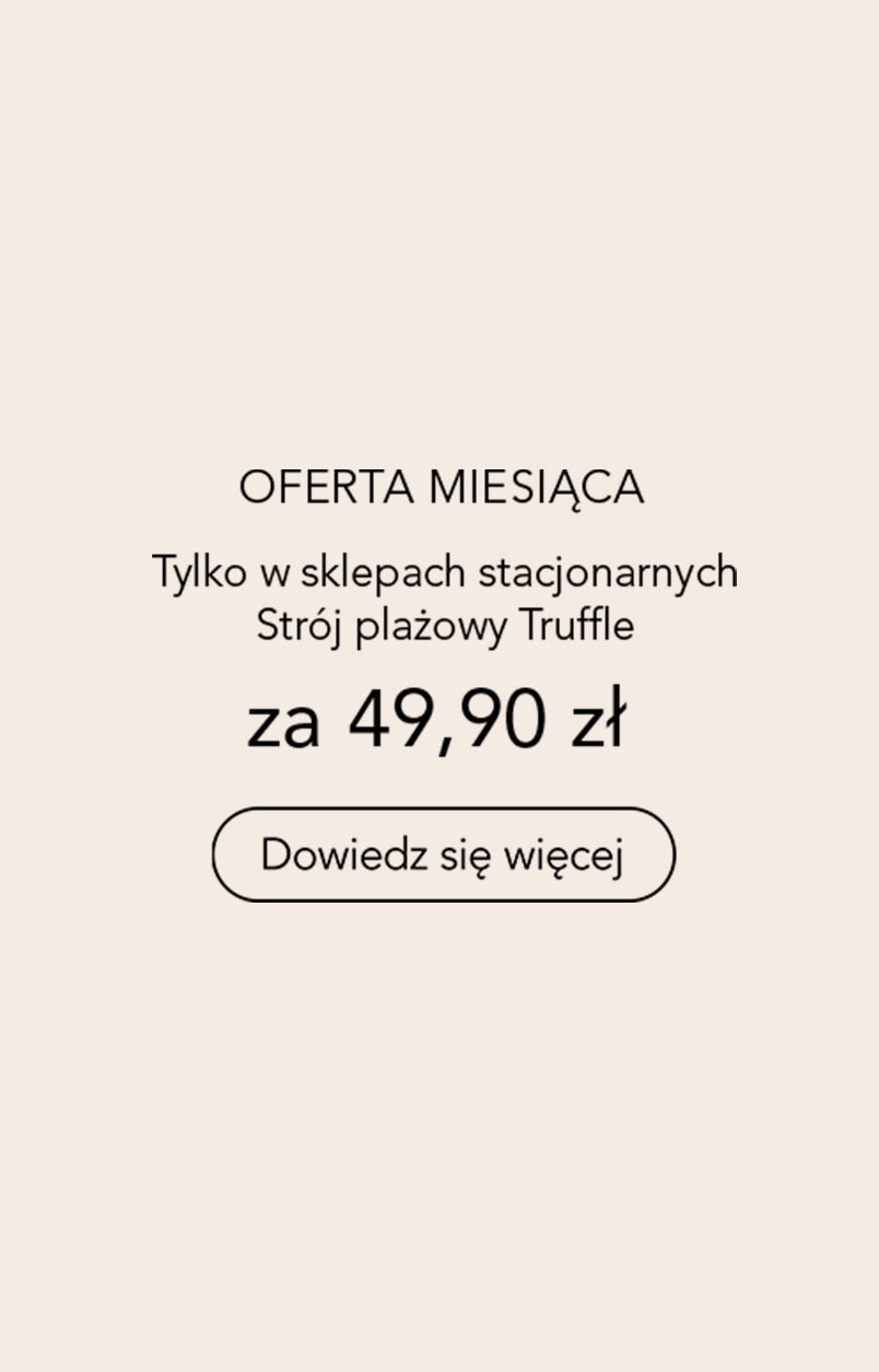 ESOTIQ PL przekładka mała Truffle nowy strój plażowy