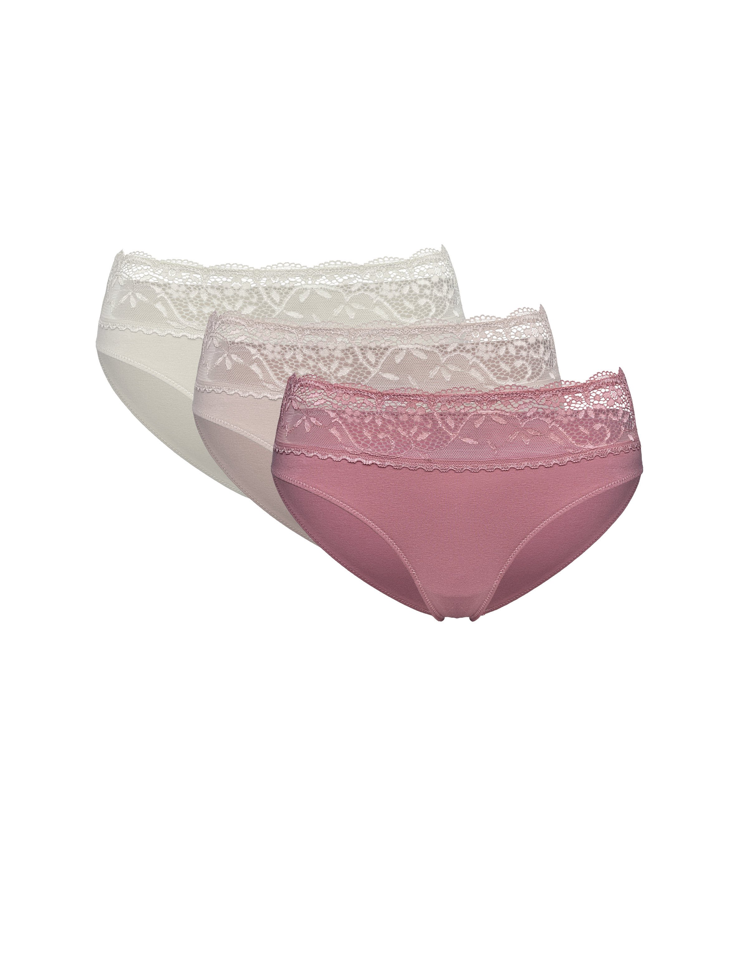 High-waisted panties Plum (Dwupak) 1