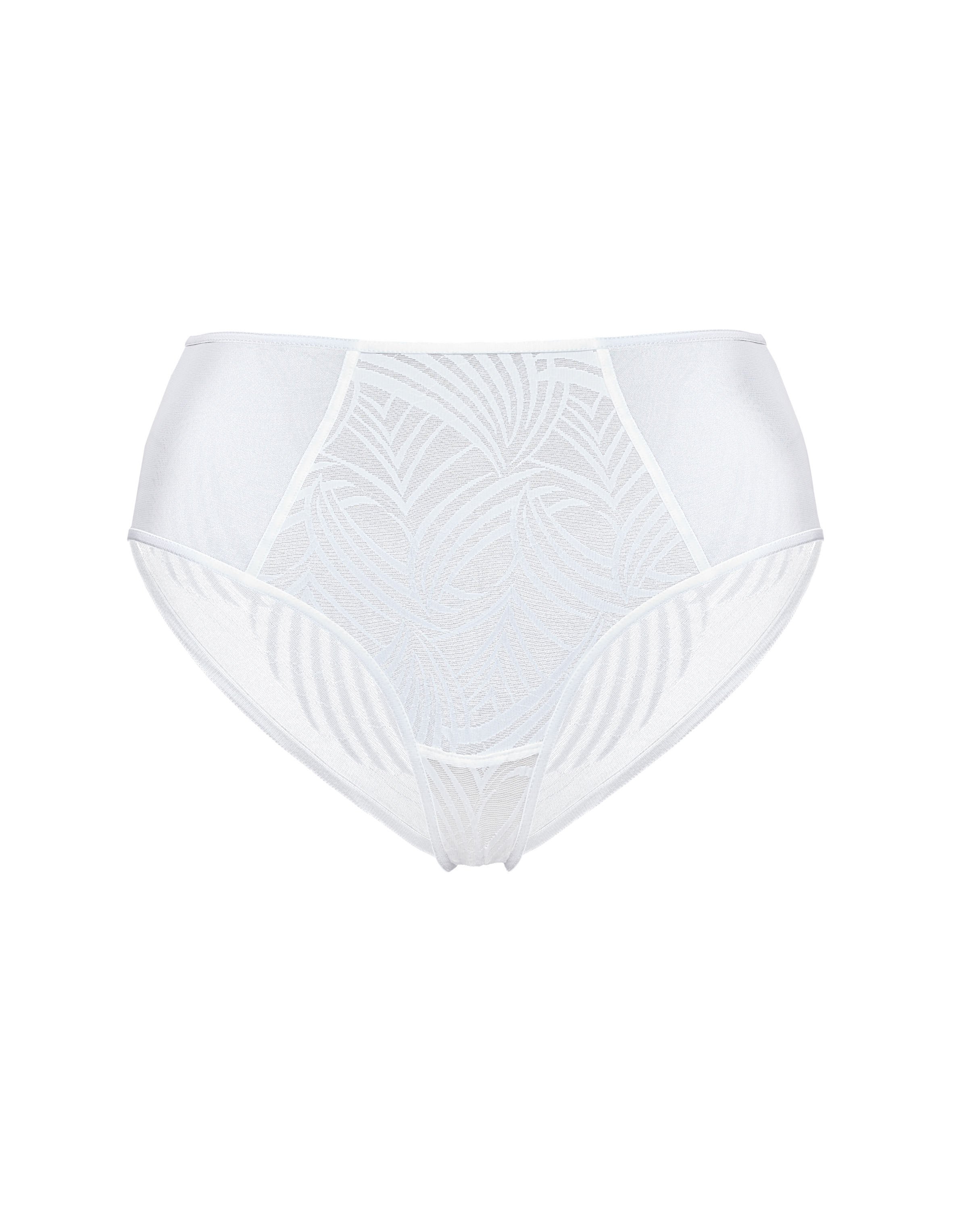 High-waisted panties Nacre