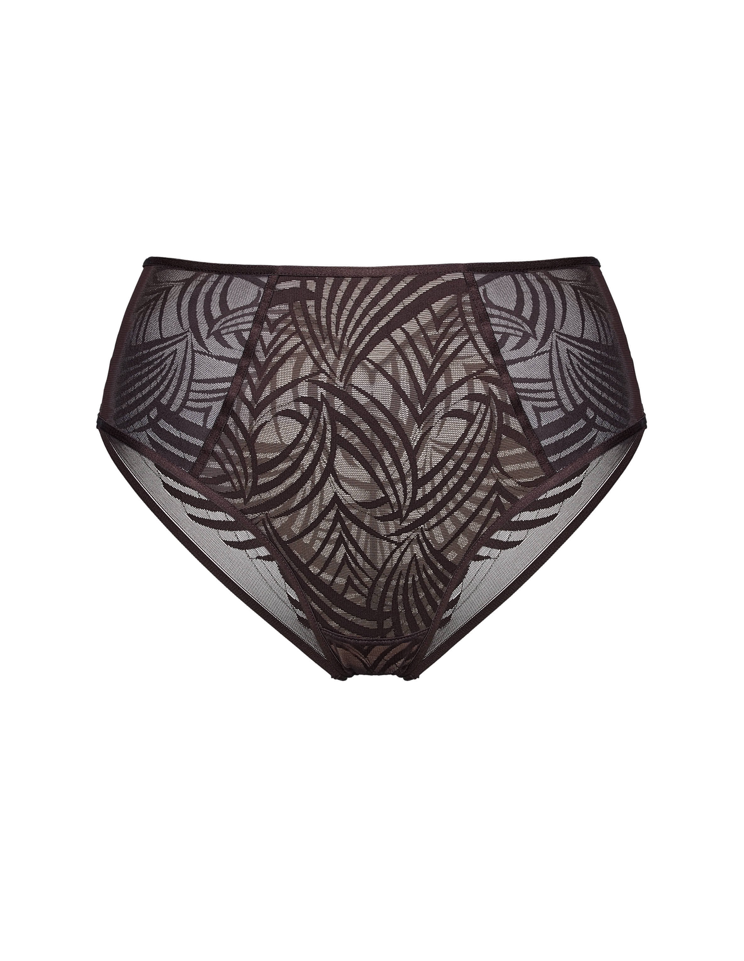 High-waisted panties Nacre