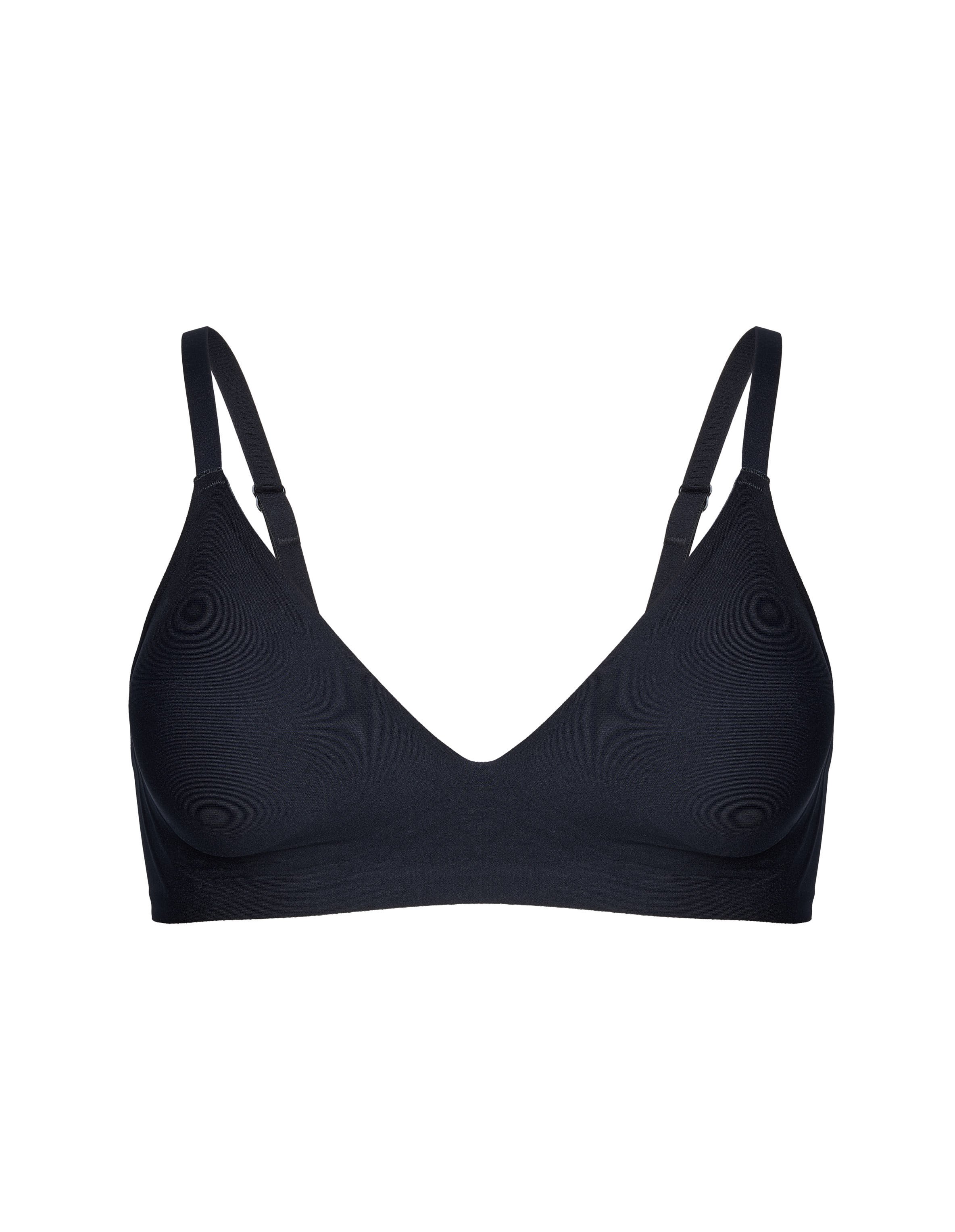 Bare Black Seamless Bra Like a Second Skin