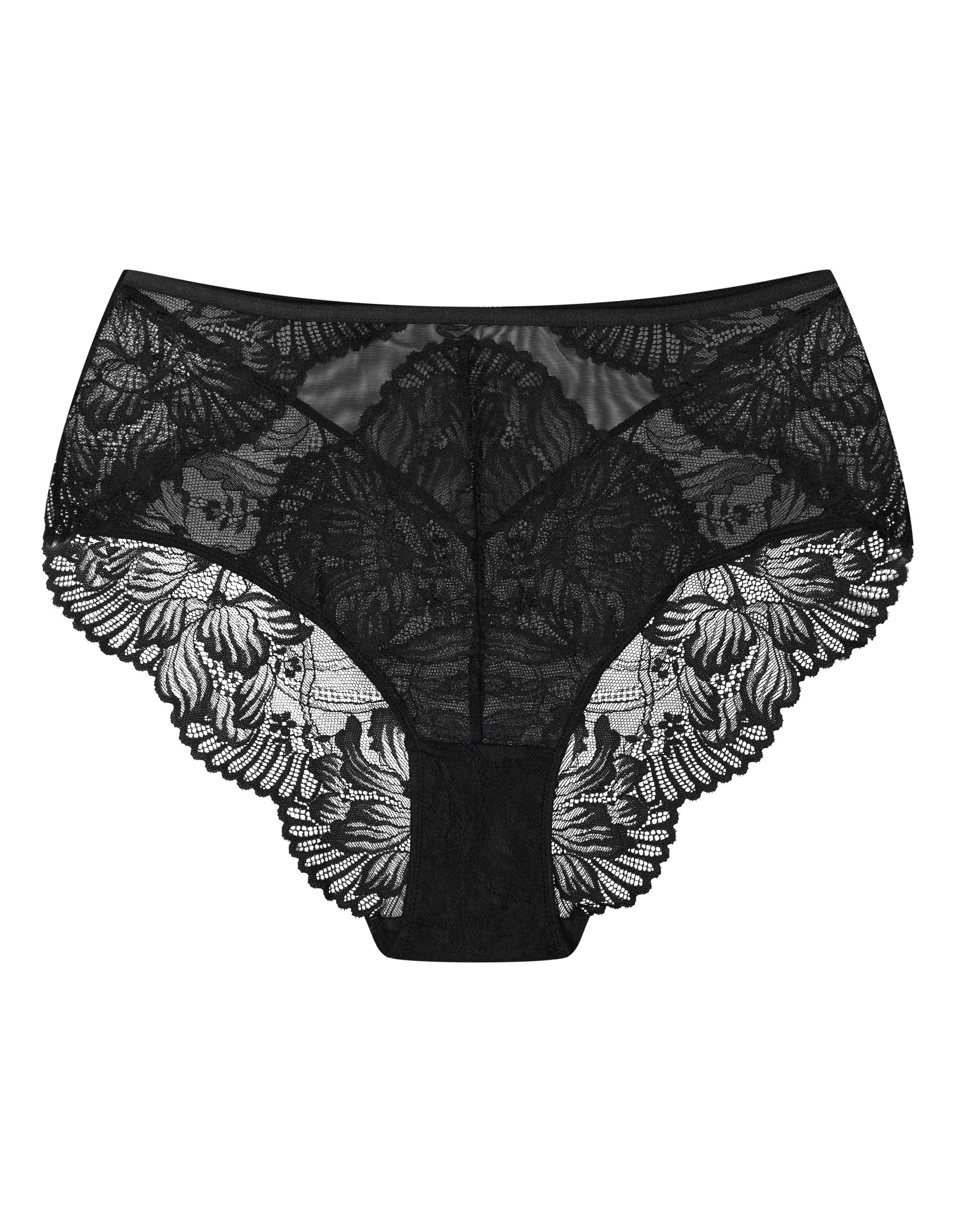 High-waisted panties Blueberry