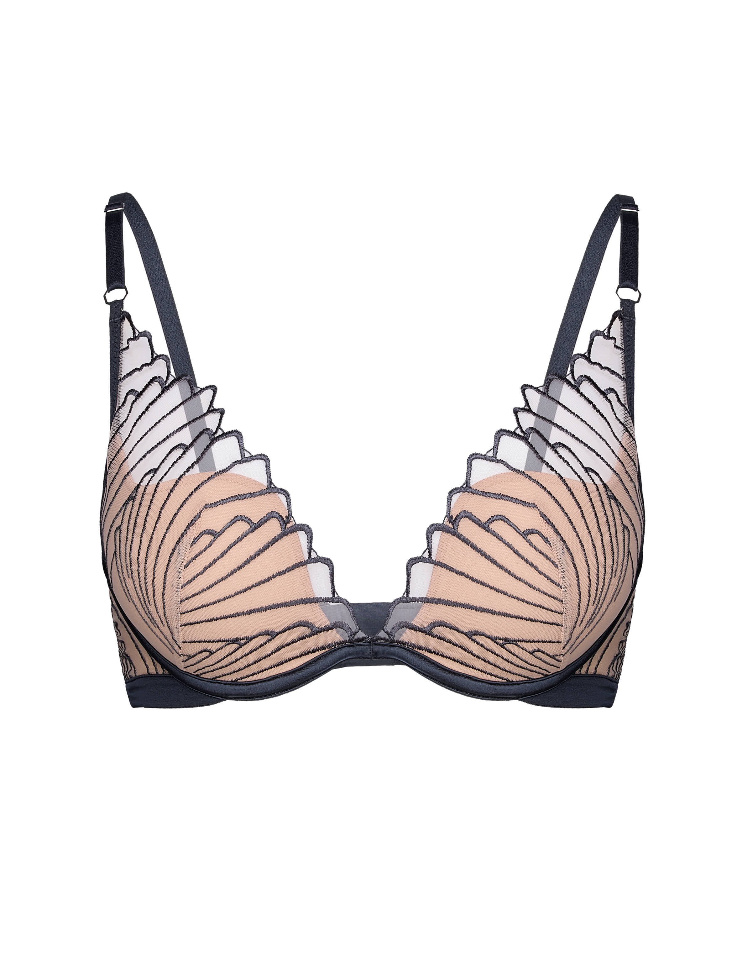 Biustonosz push-up Nugat