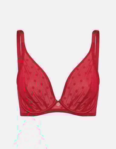 Soft bra Izzie - Red
