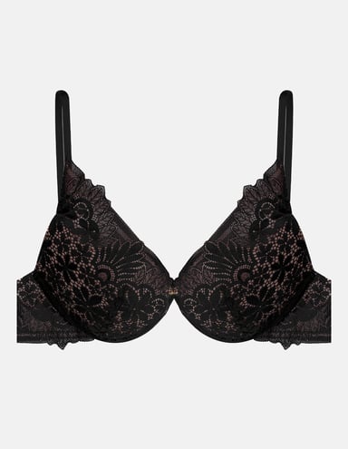 Push-up bra Ilusion - Black