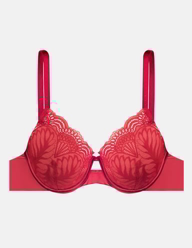 Push-up bra Isabelle - Red