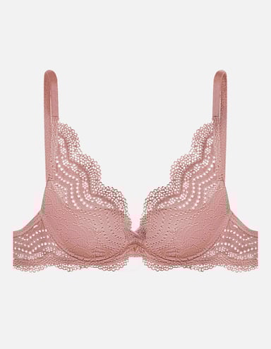Push-up bra Katherine - brown