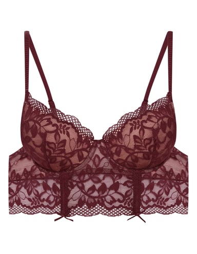 Push-up bra Klara - Violet
