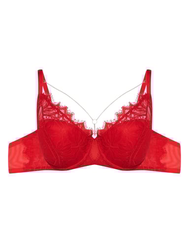 Padded bra Oksana - Red