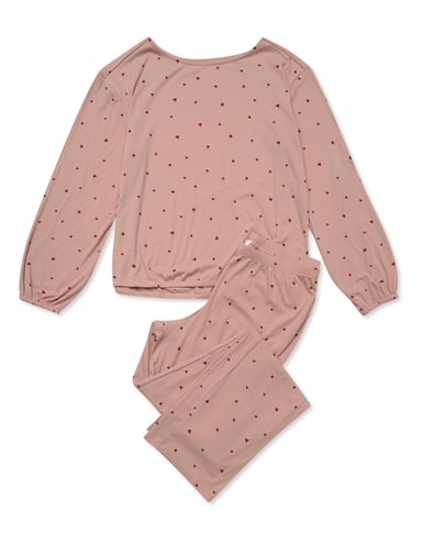 Ladies set Janna - pink