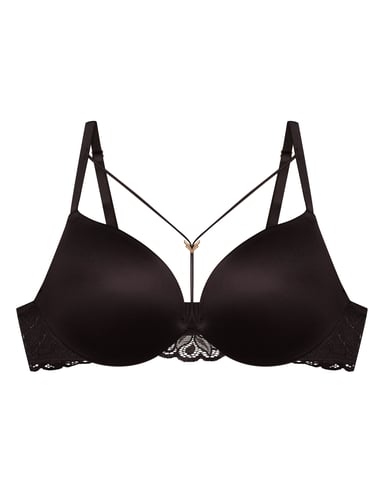 Super push-up bra Korin - brown