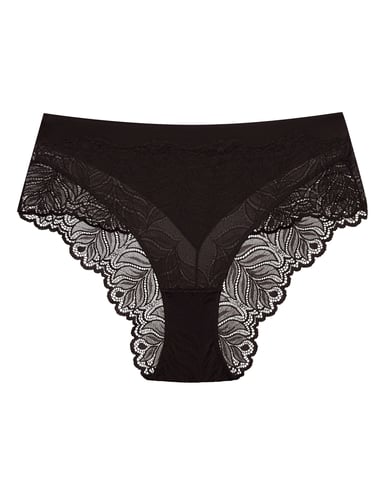 High-waisted panties Korin - brown