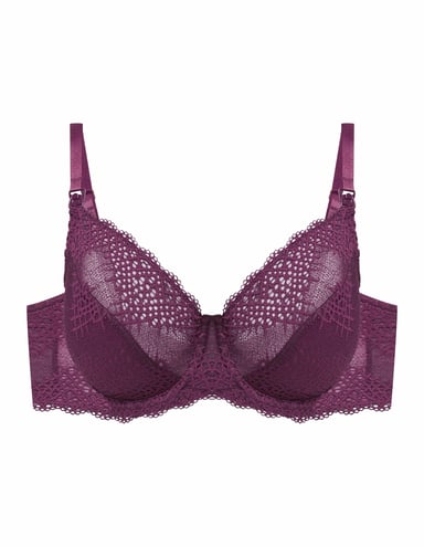 Maternity bra Caris - maroon