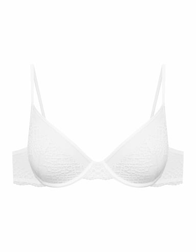 Soft bra Caris - White