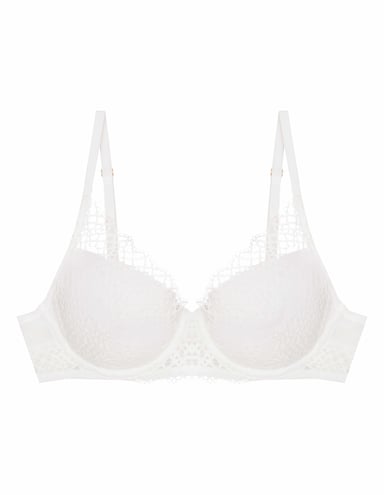 Push-up bra Caris - White