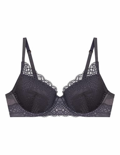 Push-up bra Caris - Grey