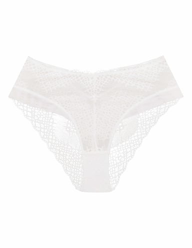 High-waisted panties Caris - White