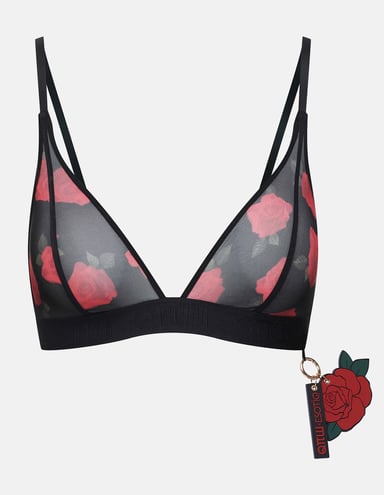 Soft bra Romantica Robert Kupisz X ESOTIQ - Black