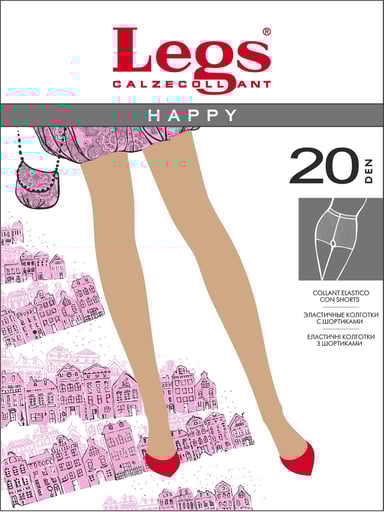 TIGHTS Happy 20 - Black