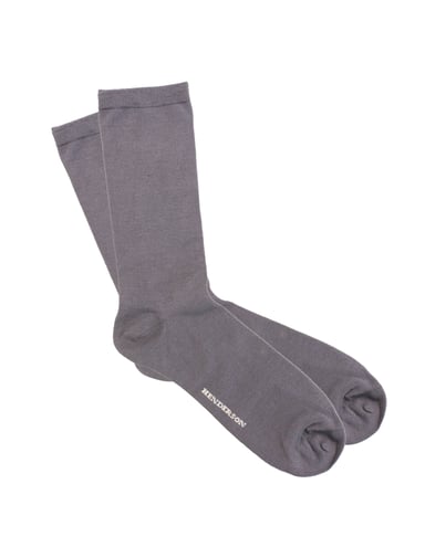 Long socks made of bamboo viscose - Grey