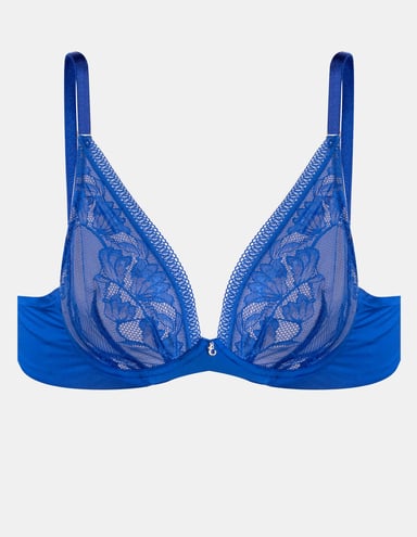 Soft bra Nathalie - Blue