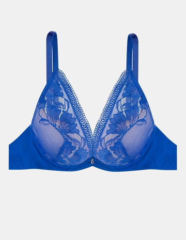 Push-up bra Nathalie - Blue