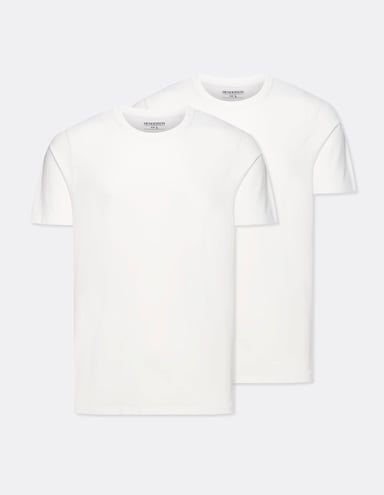 T-shirt Assign 2-pak - biały