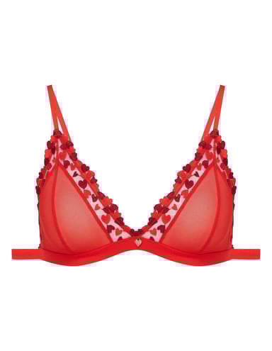 Triangle bra Zoee - Red