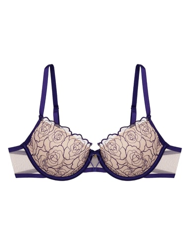 Push-up BH Batty - Navy-Blau