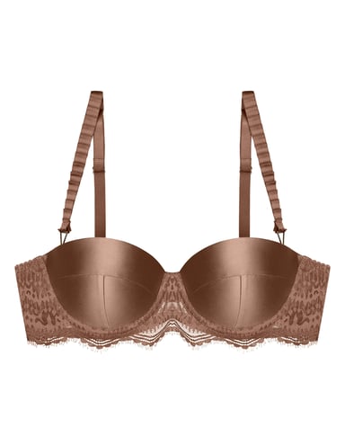Push-up bra Brillant - brown