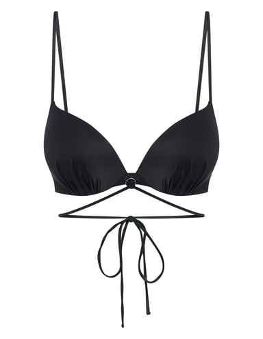 Góra od bikini super push-up Gabrielle - czarny
