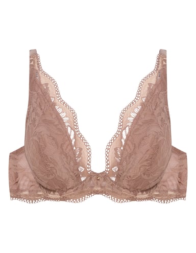 Soft bra Kavi - brown
