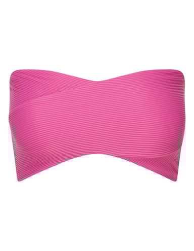 Bikini Oberteil bandeau Agleen - Rosa