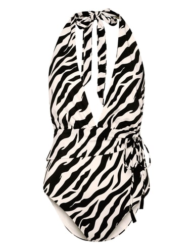 One-piece swimsuit Zibraz - cream
