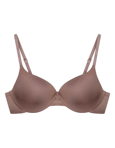 Push-up bra Necio - brown