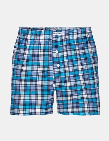 Loose Boxers Classic (Plus size) - Blue